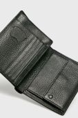 Strellson - Шкіряний гаманець колір чорний (51074)