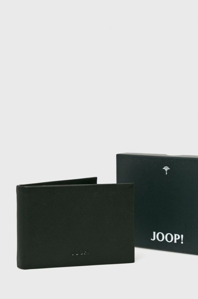 Joop! - Шкіряний гаманець колір чорний (51081) фото 4