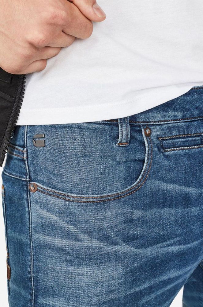 Джинси G-Star Raw чоловічі колір темно-синій (959181) фото 6