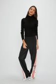 Светр Morgan жіночий колір чорний легкий півгольф (22253)