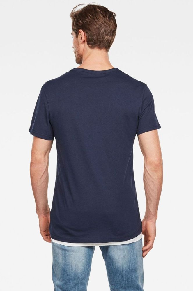 G-Star Raw - Футболка колір темно-синій (157478) фото 3