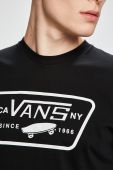 Vans - Футболка VN000QN8Y281-Black/Wht колір чорний