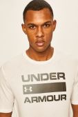 Футболка Under Armour чоловічий колір білий з принтом