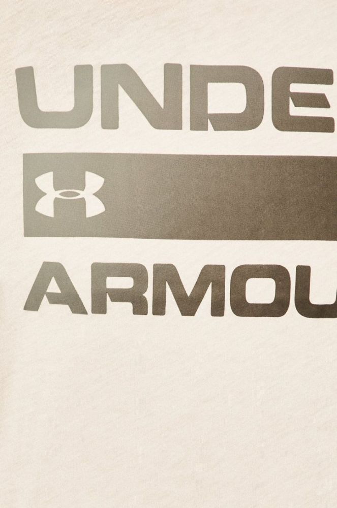 Футболка чоловіча Under Armour TEAM ISSUE WORDMARK колір білий фото 5