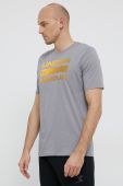 Футболка Under Armour чоловічий колір сірий з принтом (2781494)