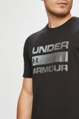 Футболка Under Armour чоловічий колір чорний з принтом (160713)
