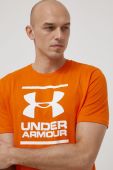 Under Armour Футболка 1326849 1326849-101 колір помаранчевий