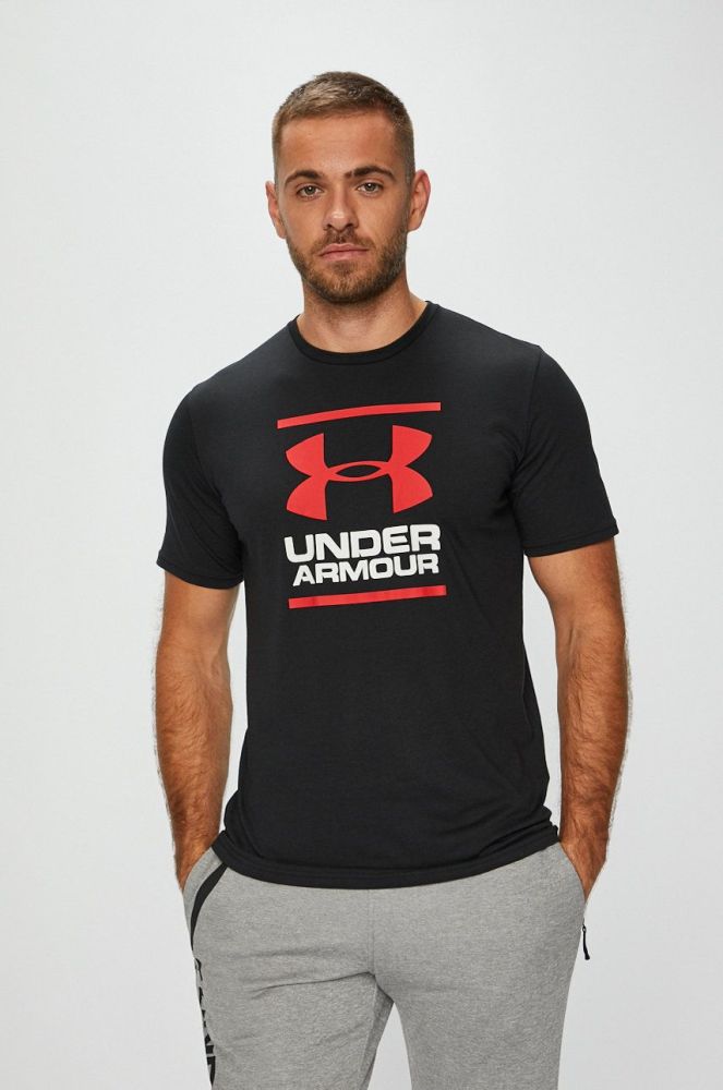 Under Armour - Футболка 1326849 1326849-101 колір чорний (159954)