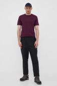 Футболка Under Armour чоловіча колір фіолетовий однотонна 1326799-439