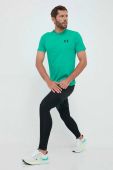 Футболка Under Armour чоловіча колір зелений однотонна 1326799-439