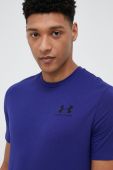 Футболка Under Armour чоловіча однотонна 1326799-439 колір блакитний