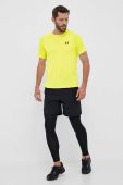 Тренувальна футболка Under Armour колір жовтий однотонний 1326413-191