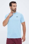 Тренувальна футболка Under Armour колір бірюзовий однотонний 1326413-191