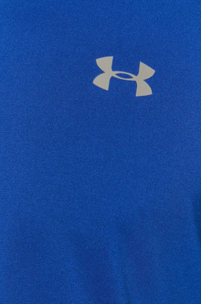 Футболка для тренувань чоловіча Under Armour Tech SS Tee 2.0 колір фіолетовий фото 5