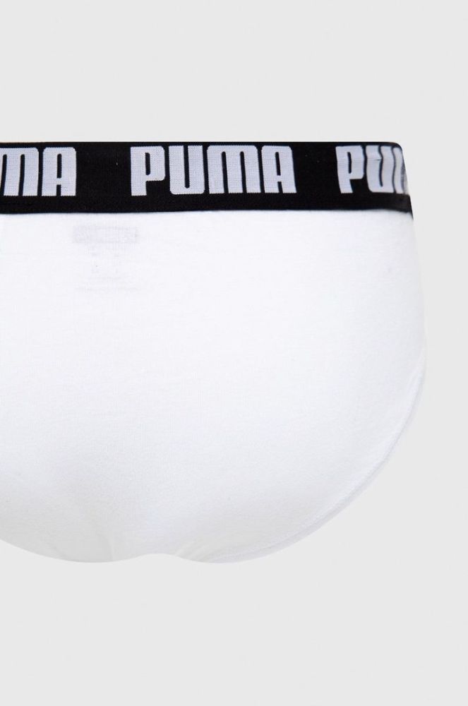 Puma - Сліпи (2-pack) чоловічі колір білий фото 5