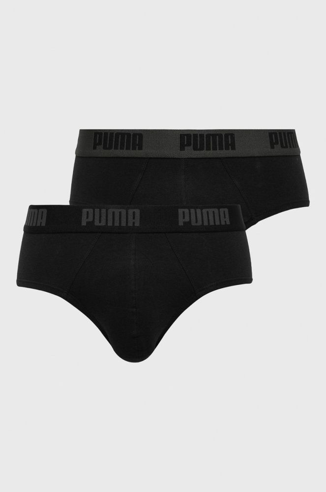 Puma - Сліпи (2-pack) чоловічі колір чорний (1165117)