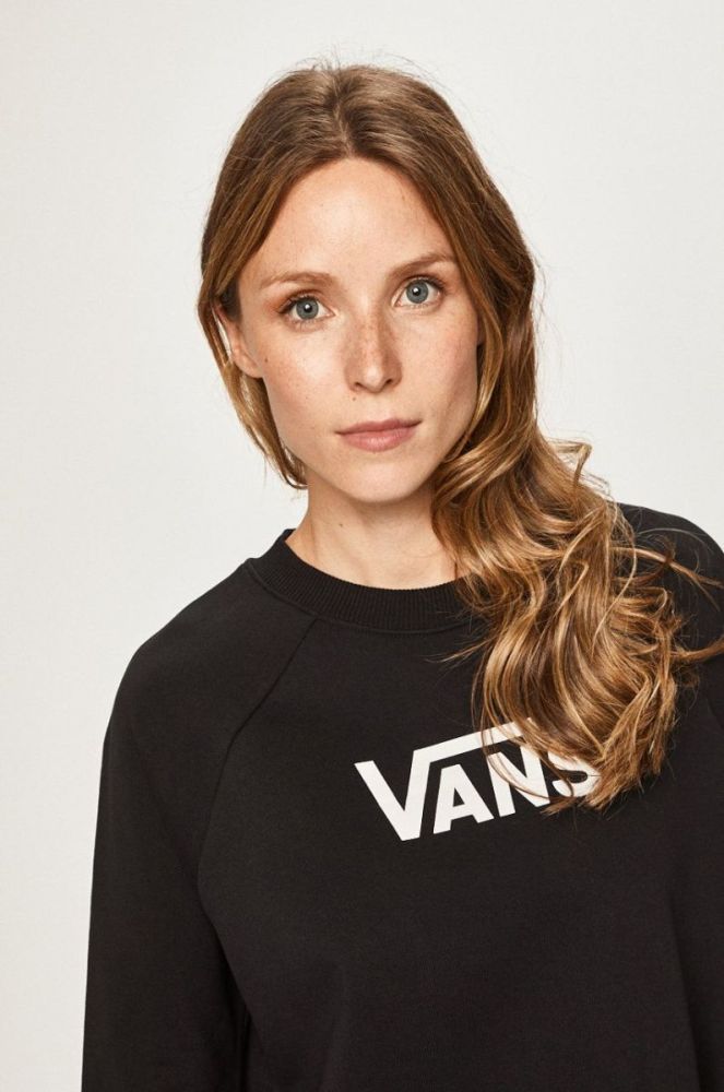Vans - Кофта VN0A47THBLK1-BLACK колір чорний фото 4