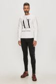 Armani Exchange - Кофта колір білий (361180)