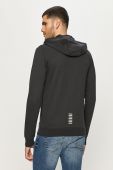 Кофта EA7 Emporio Armani чоловіча колір синій з принтом (359215)