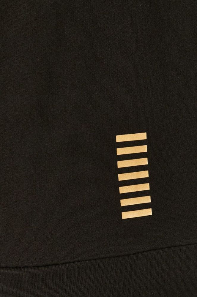 Кофта EA7 Emporio Armani чоловіча колір чорний з принтом (359217) фото 5