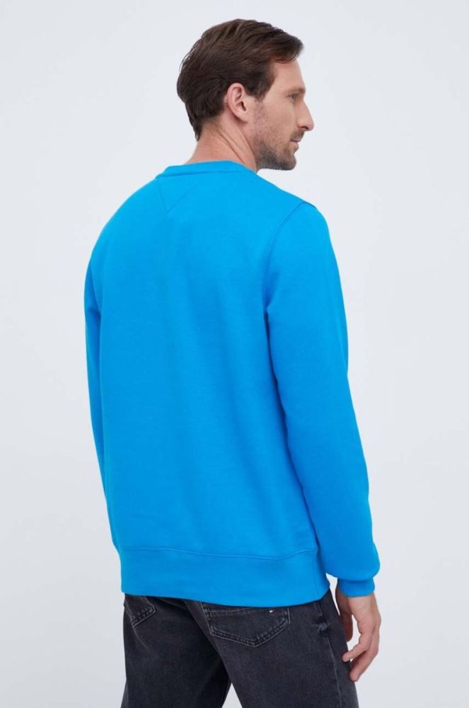 Кофта Tommy Hilfiger чоловіча колір зелений з аплікацією (3492148) фото 3