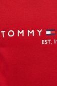 Кофта Tommy Hilfiger чоловіча колір червоний з капюшоном з аплікацією (3246792)