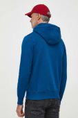 Кофта Tommy Hilfiger чоловіча з капюшоном з аплікацією колір блакитний (3393381)