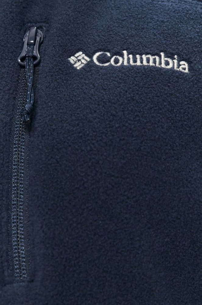 Кофта Columbia чоловіча колір синій гладка 1420421-013 фото 5