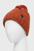 Шапка Jack Wolfskin колір помаранчевий з товстого трикотажу