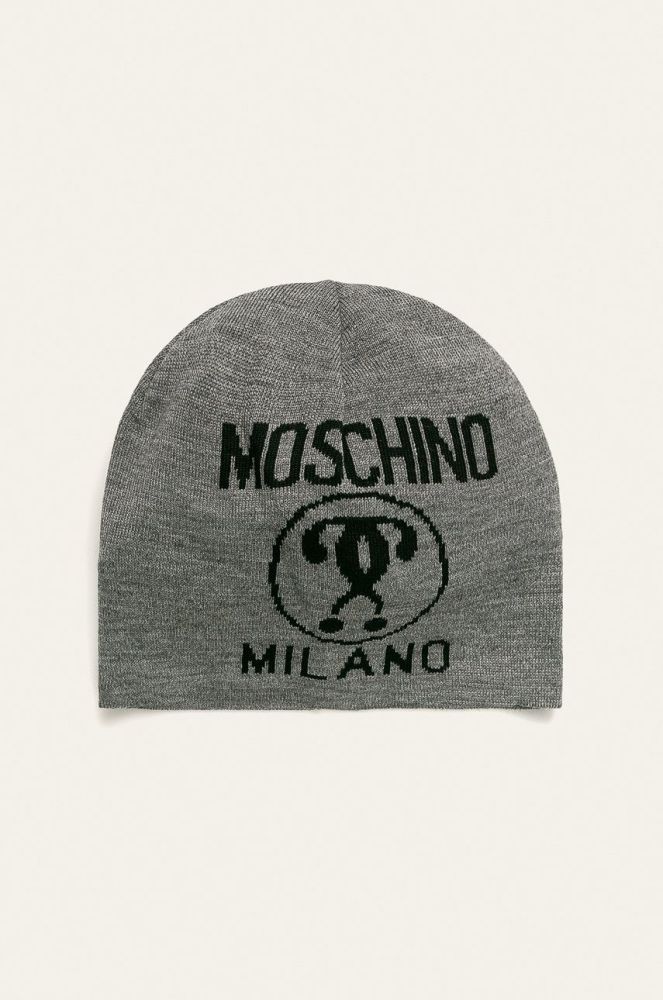 Moschino - Шапка колір сірий (385083)