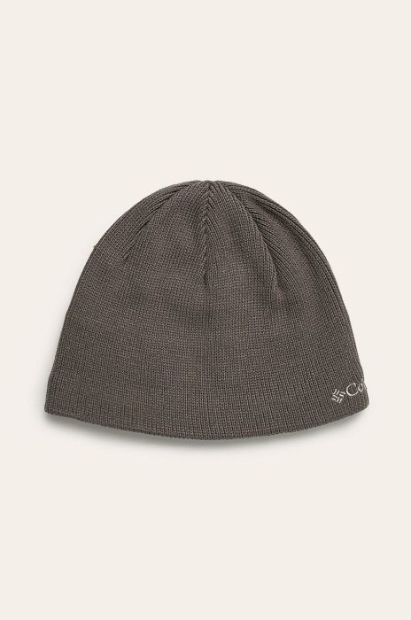 Шапка Columbia колір сірий з товстого трикотажу 1625971-023 (414103)
