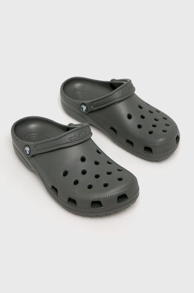 Crocs  Шльопанці Classic 10001 10001.CROCS.CLASSIC.mes-PEPPER колір сірий (366720) фото 2