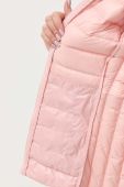 Пухова куртка Armani Exchange жіноча колір рожевий перехідна