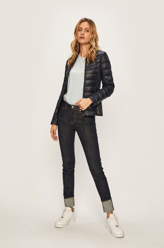Armani Exchange Пухова куртка колір темно-синій (401976) фото 2