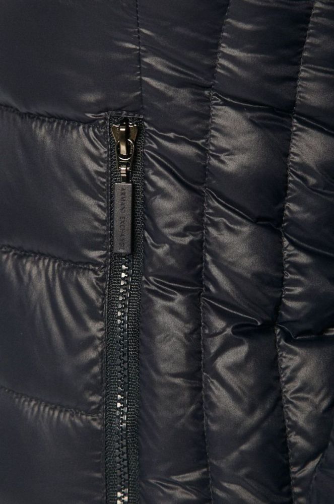 Armani Exchange Пухова куртка колір темно-синій (401976) фото 6