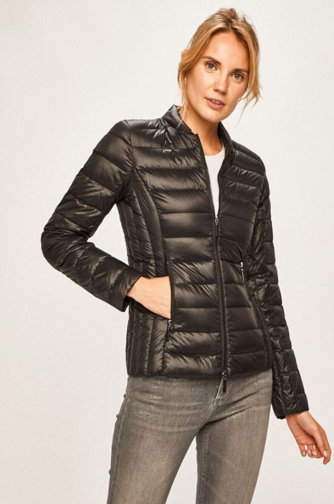 Armani Exchange Пухова куртка колір чорний (401974) фото 4