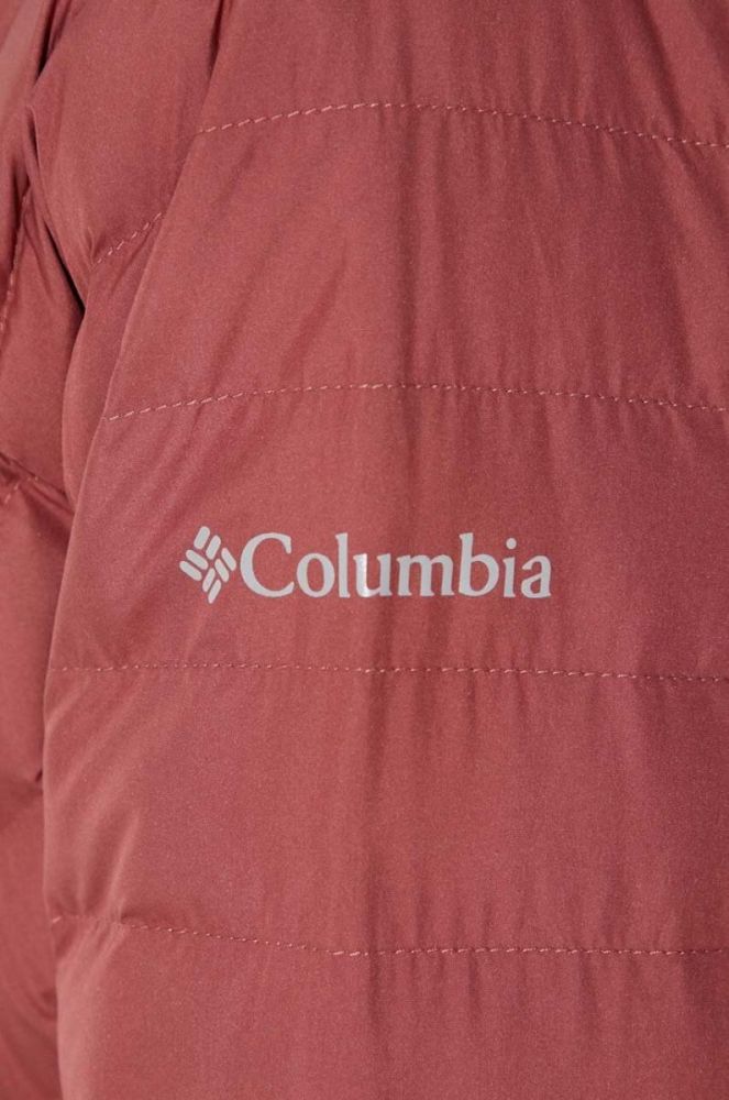 Куртка Columbia жіноча колір червоний перехідна фото 6