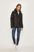 Куртка Ellesse жіноча колір чорний перехідна