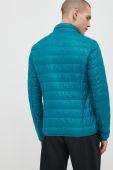 Пухова куртка EA7 Emporio Armani колір блакитний (2717724)