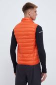 Пухова безрукавка EA7 Emporio Armani чоловічий колір помаранчевий (3516661)