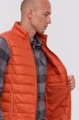 Пухова безрукавка EA7 Emporio Armani чоловічий колір помаранчевий (2781496)