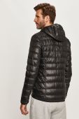 Пухова куртка EA7 Emporio Armani чоловіча колір чорний перехідна (863723)