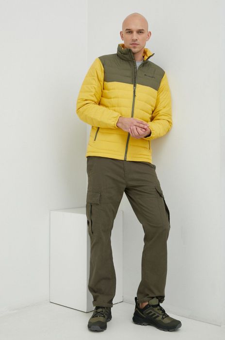 Спортивна куртка Columbia Powder колір жовтий 1698001-467 (2949335) Спортивна куртка Columbia Powder колір жовтий 1698001-467 (2949335)