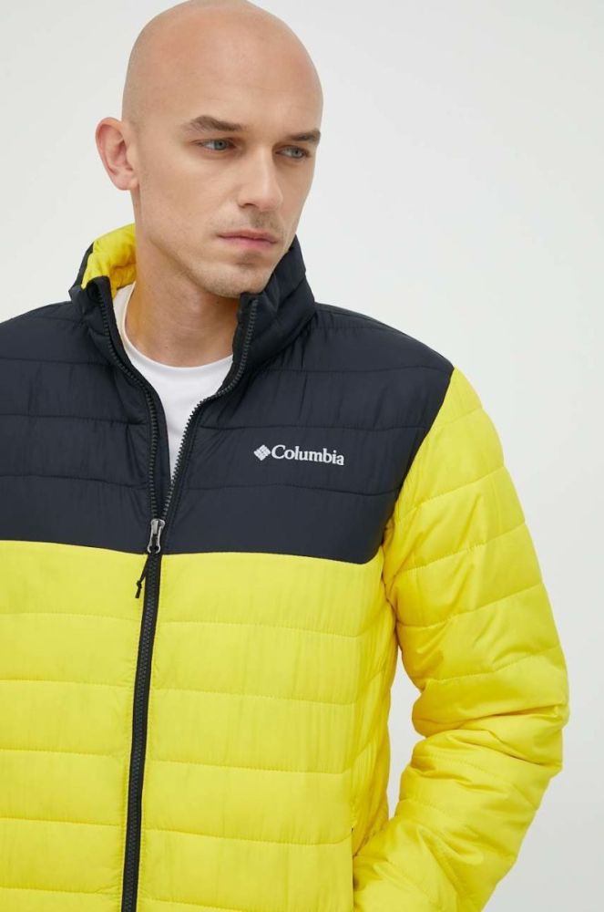 Спортивна куртка Columbia Powder колір жовтий 1698001-467 (2507879) фото 4