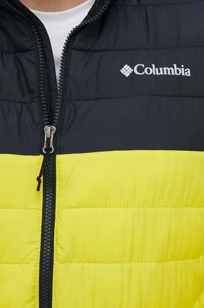 Спортивна куртка Columbia Powder колір жовтий 1698001-467 (2507879) фото 5