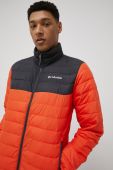 Спортивна куртка Columbia Powder колір помаранчевий зимова 1698001-467 Спортивна куртка Columbia Powder колір помаранчевий зимова 1698001-467