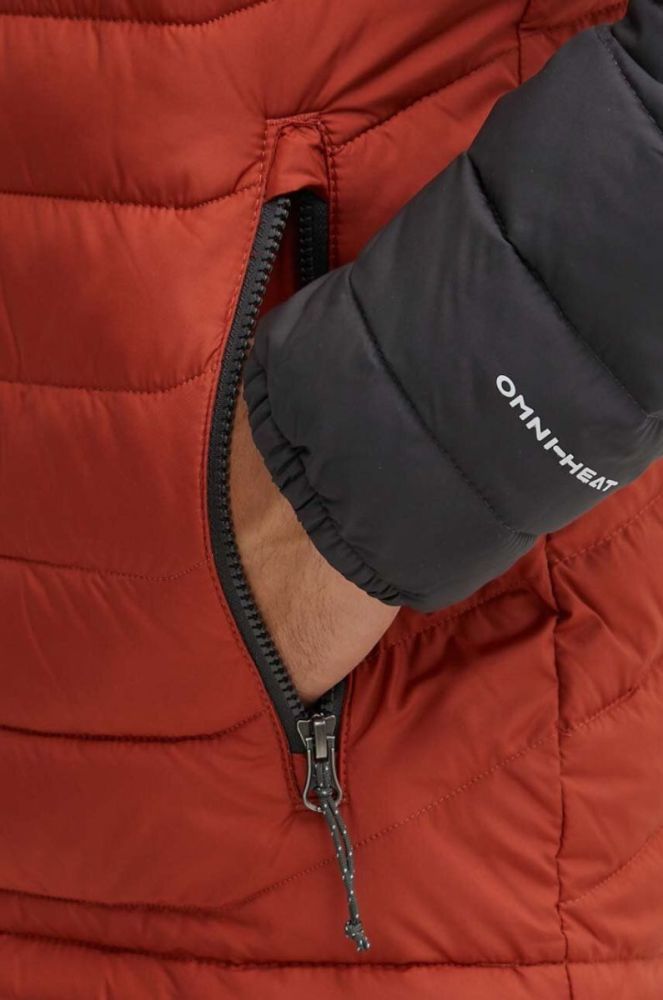 Спортивна куртка Columbia Powder колір рожевий зимова 1693931-664 фото 5
