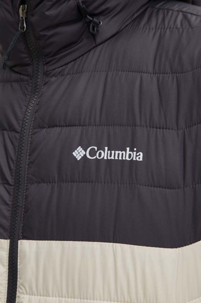Спортивна куртка Columbia Powder колір зелений зимова 1693931-664 фото 5
