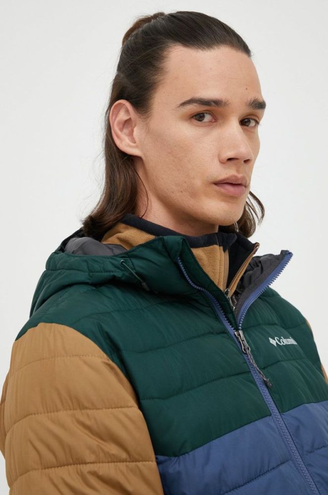 Спортивна куртка Columbia Powder зимова 1693931-664 колір блакитний (2547092) фото 4