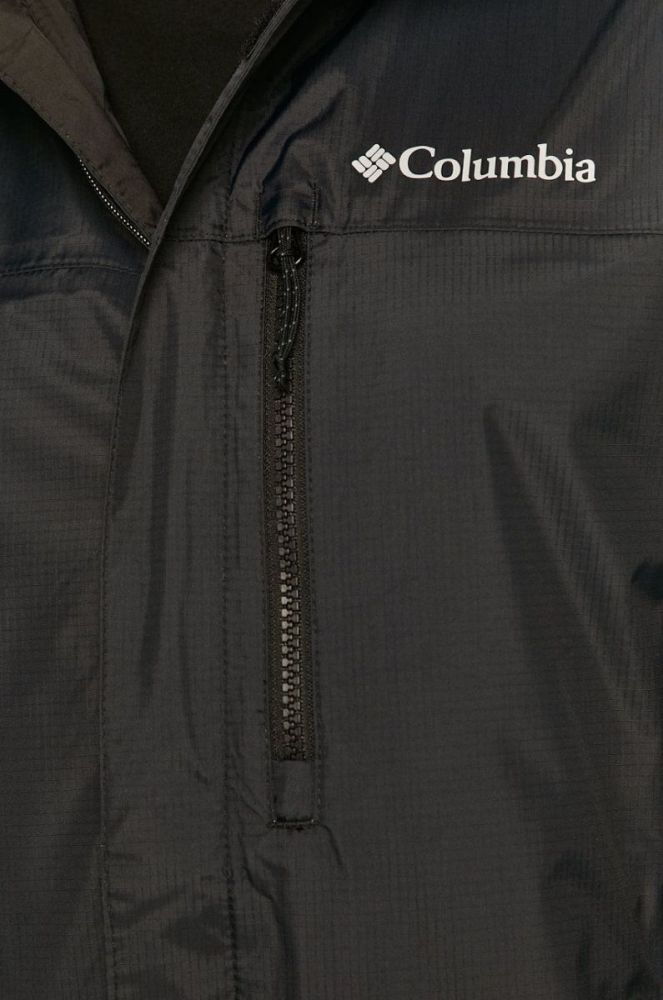 Куртка outdoor Columbia Pouring Adventure Ii колір чорний перехідна 1760061-479 фото 5